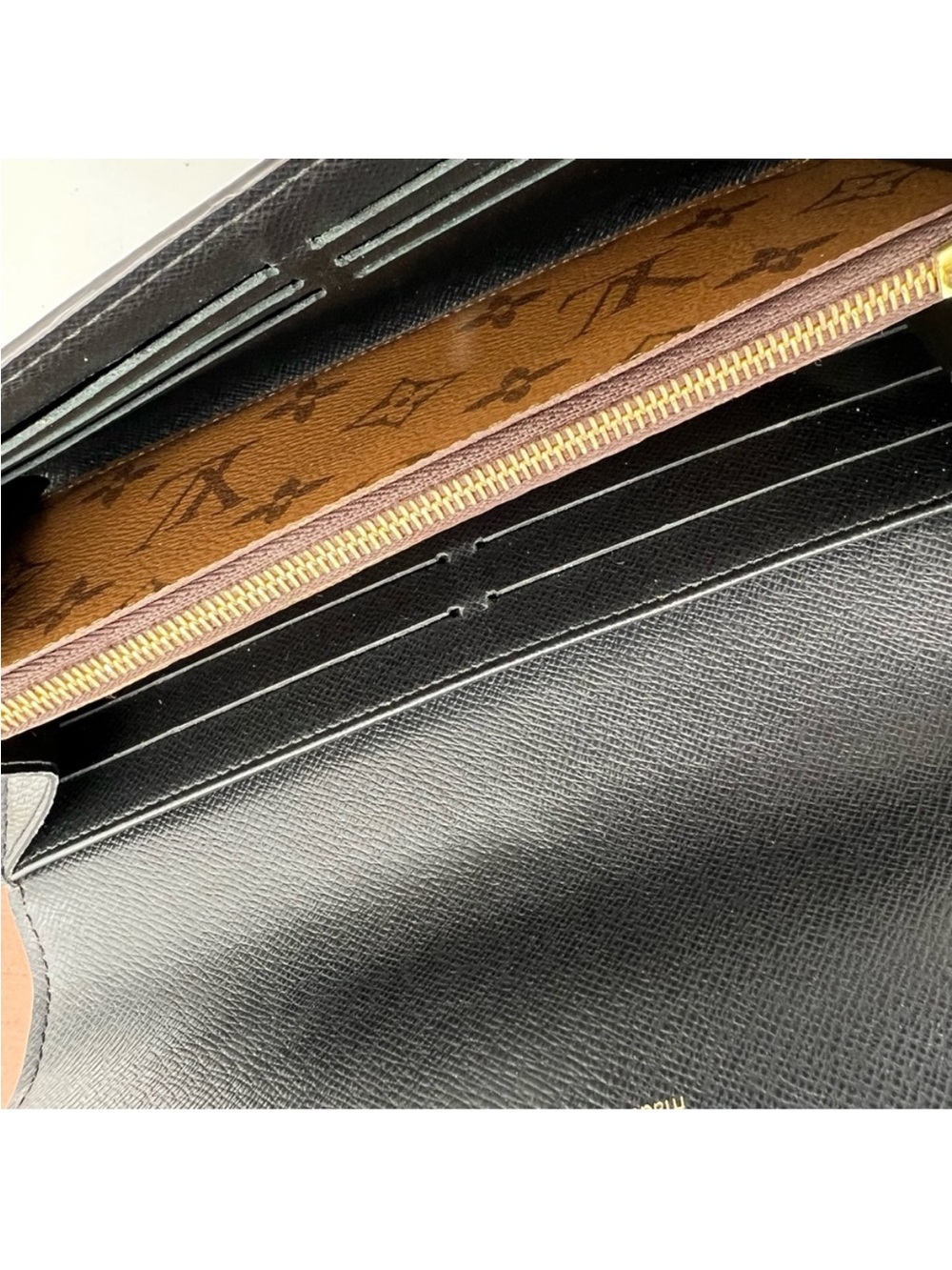 Louis Vuitton Monogram Reverse Long Portefuille Sarah Wallet in Box 💯Authentic - Picture 6 of 11